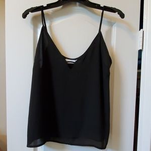 All in Favor Aloma Keyhole Cami Blouse